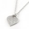 Sterling Silver Monogrammed Heart Necklace