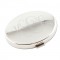 Engraved Silver Compact with Mirror