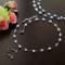 Pearl & Swarovski Crystal Necklace & Earrings Set