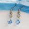 Pearl & Swarovski Crystal Necklace & Earrings Set