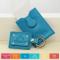 Rowallan Personalized Leather Keychain & Business Card Case Set