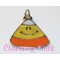 Candy Corn Enamel Charm for Halloween or Fall