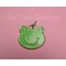 Frog Head Enamel Charm