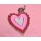 Stacked Hearts Valentine's Day Enamel Charm