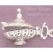 Lamp Sterling Silver Charm Movable