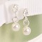 Pearl and Crystal Little Girls Jewelry Set