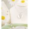 Personalized Girls Locket Necklace Jewelry Set