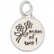 Sterling Silver Mom of Two Charm